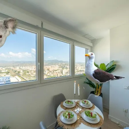 Apartment Xpce Urban 4 Skyline - Free Parking Malaga
